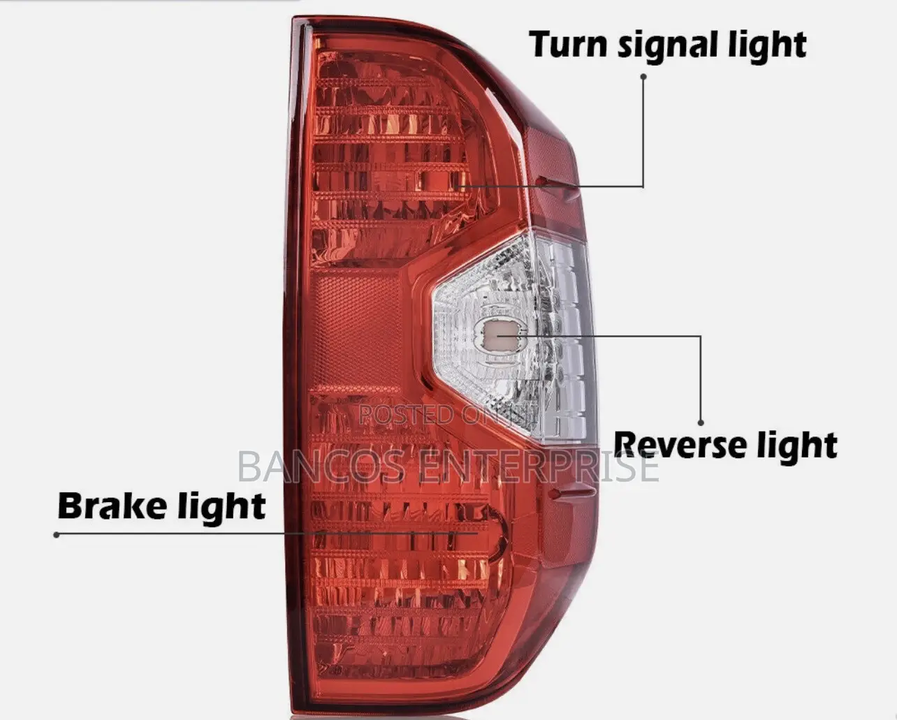 Toyota Tundra Tail Lamp 2014-2021