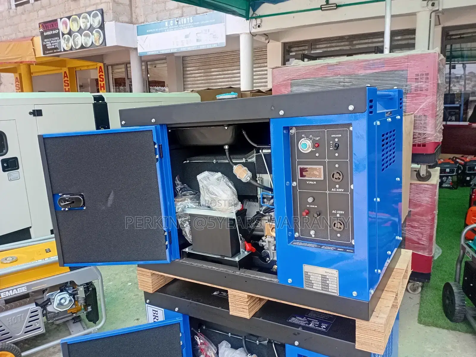 Eco Friendly Power 15kva 16500wats Silent Diesel Generator