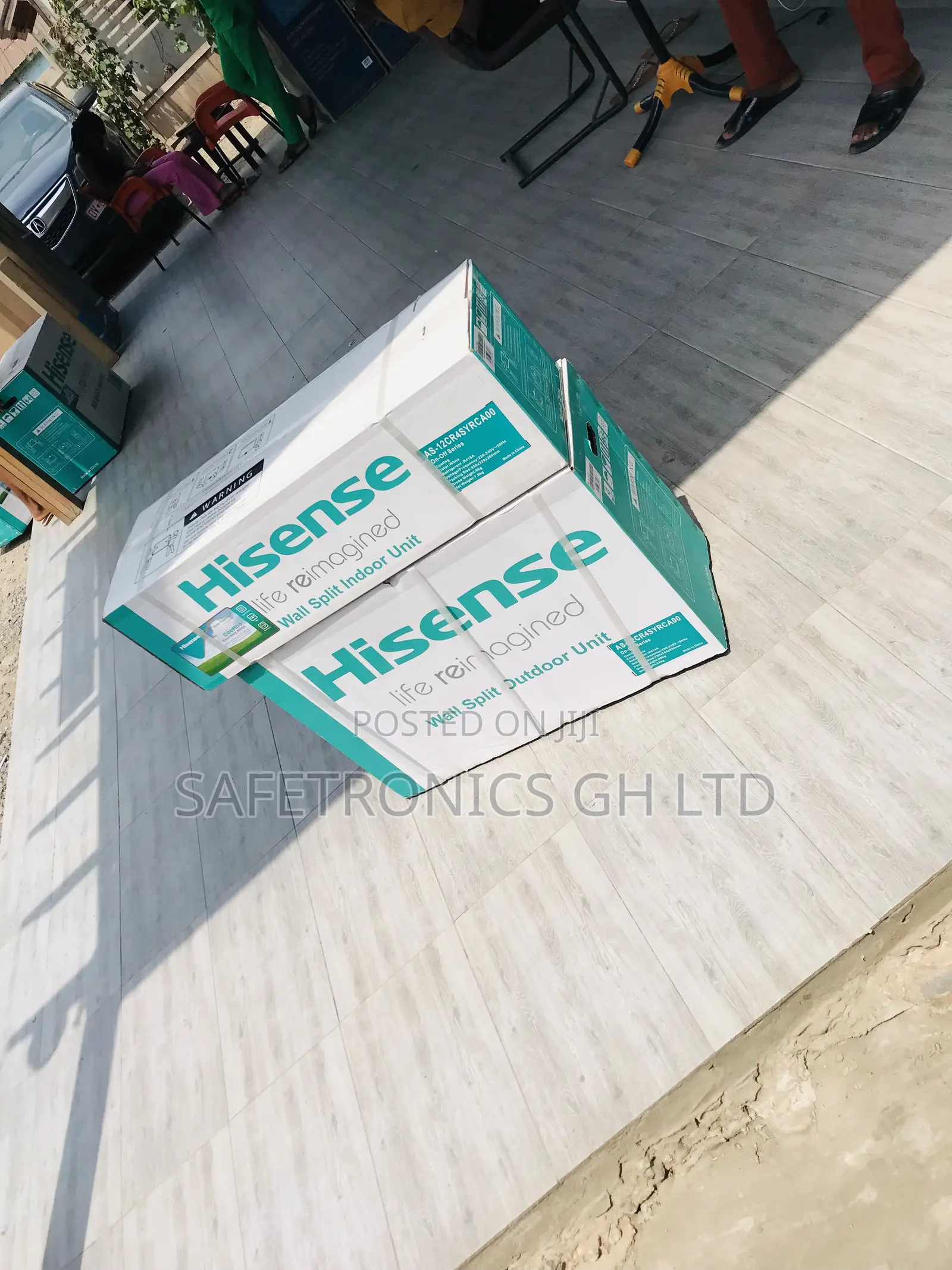 Hisense Split Auto Restart 2.5 Horsepower White AC
