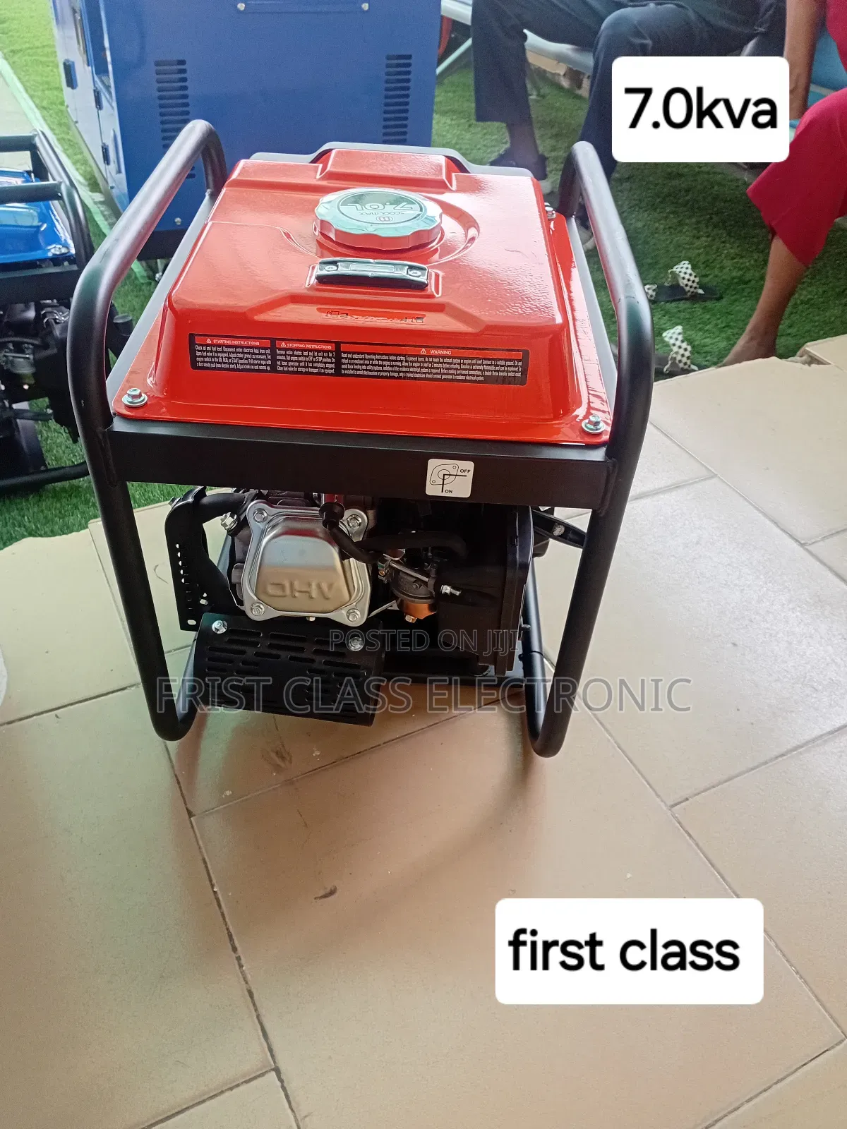 7.0kva Portable and Sustainable Petrol Generator