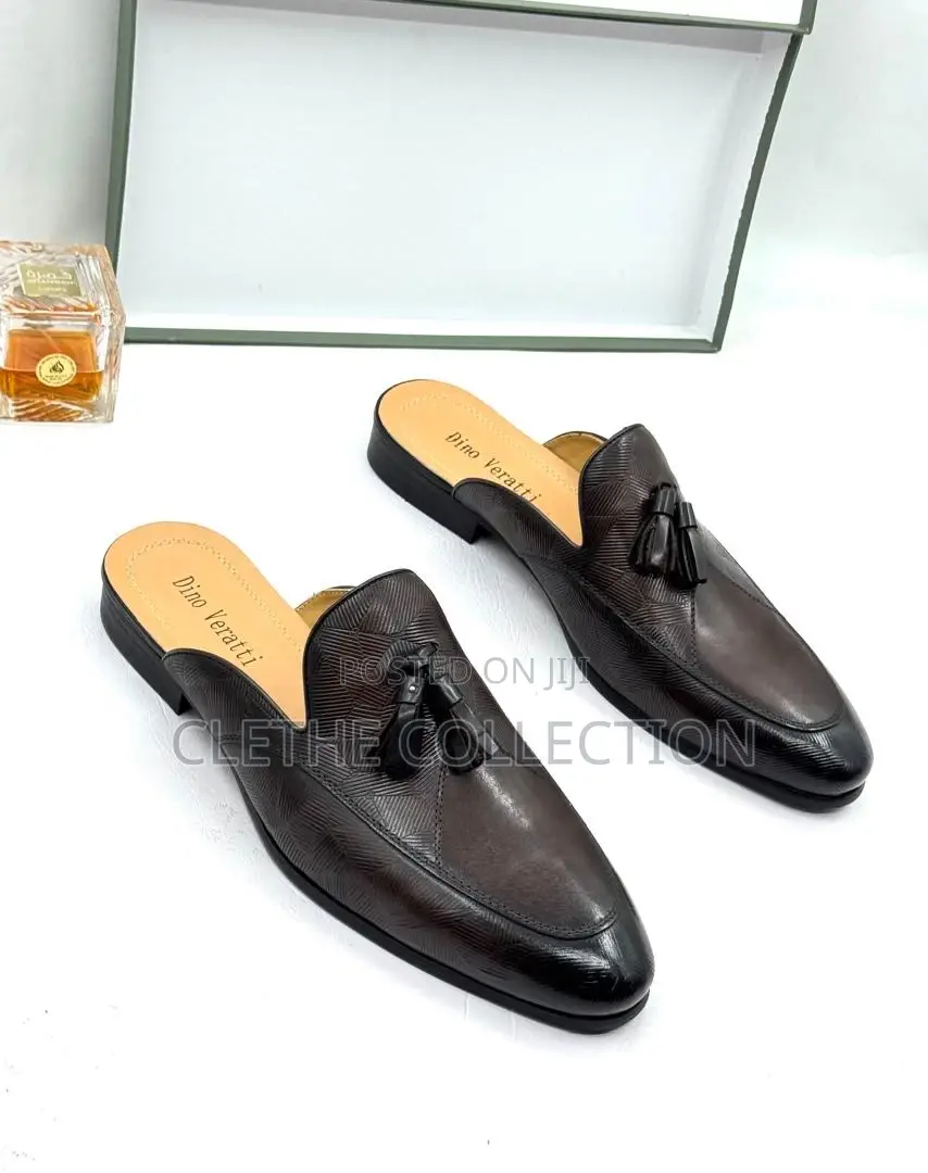 Backless Tasseled Mule Loafers /Loafer Mules / Half Shoe