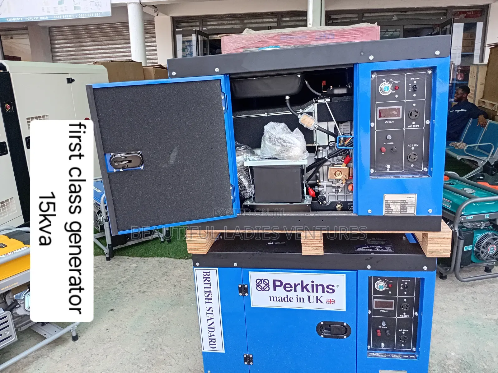 High Rated Engine Generator 15kva Perkins 15kva