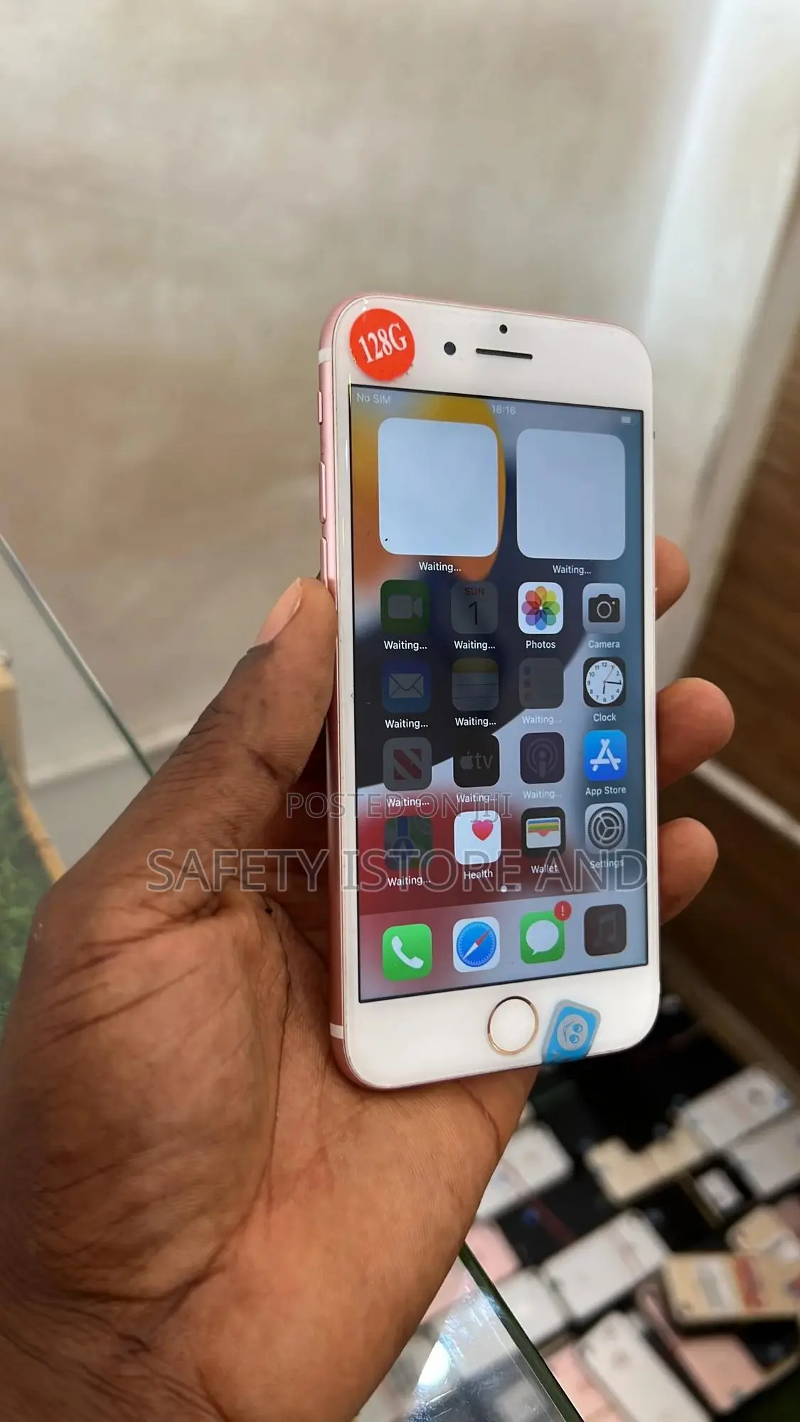 New Apple iPhone 7 128 GB Pink