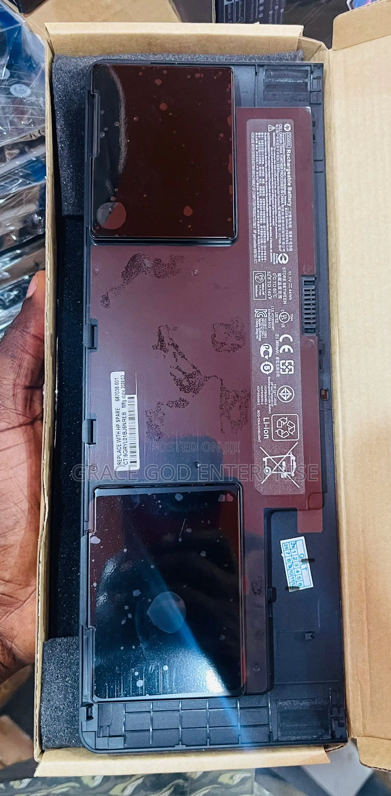 Original OD06XL Battery HP Elitebook Revolve 810 G1 Tablet