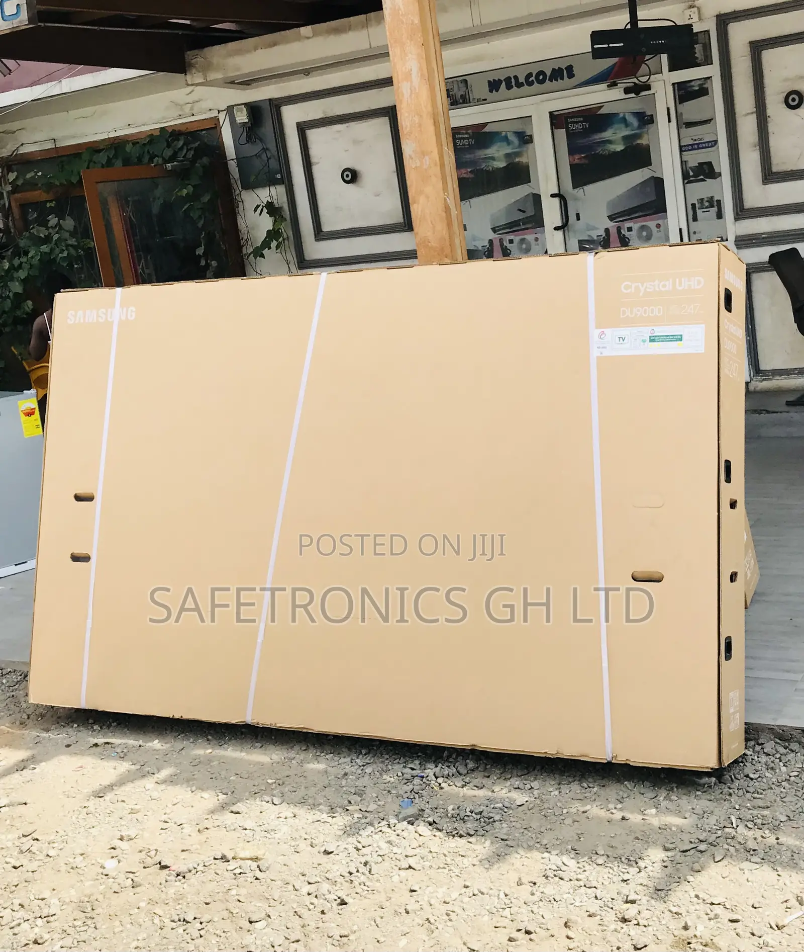 Shop Clear Samsung Led Android Smart UHD DU90 98 Inch Tv