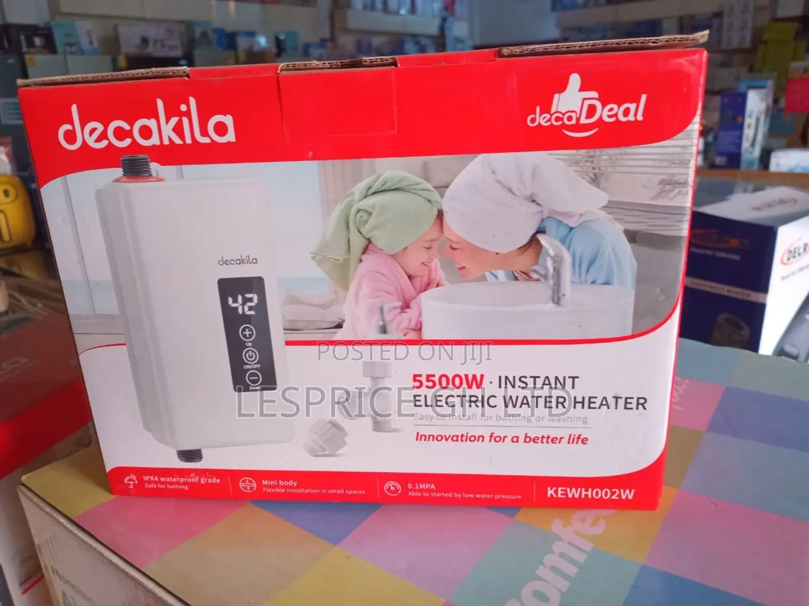 Hot Water Anytime With Decakila 5500W !