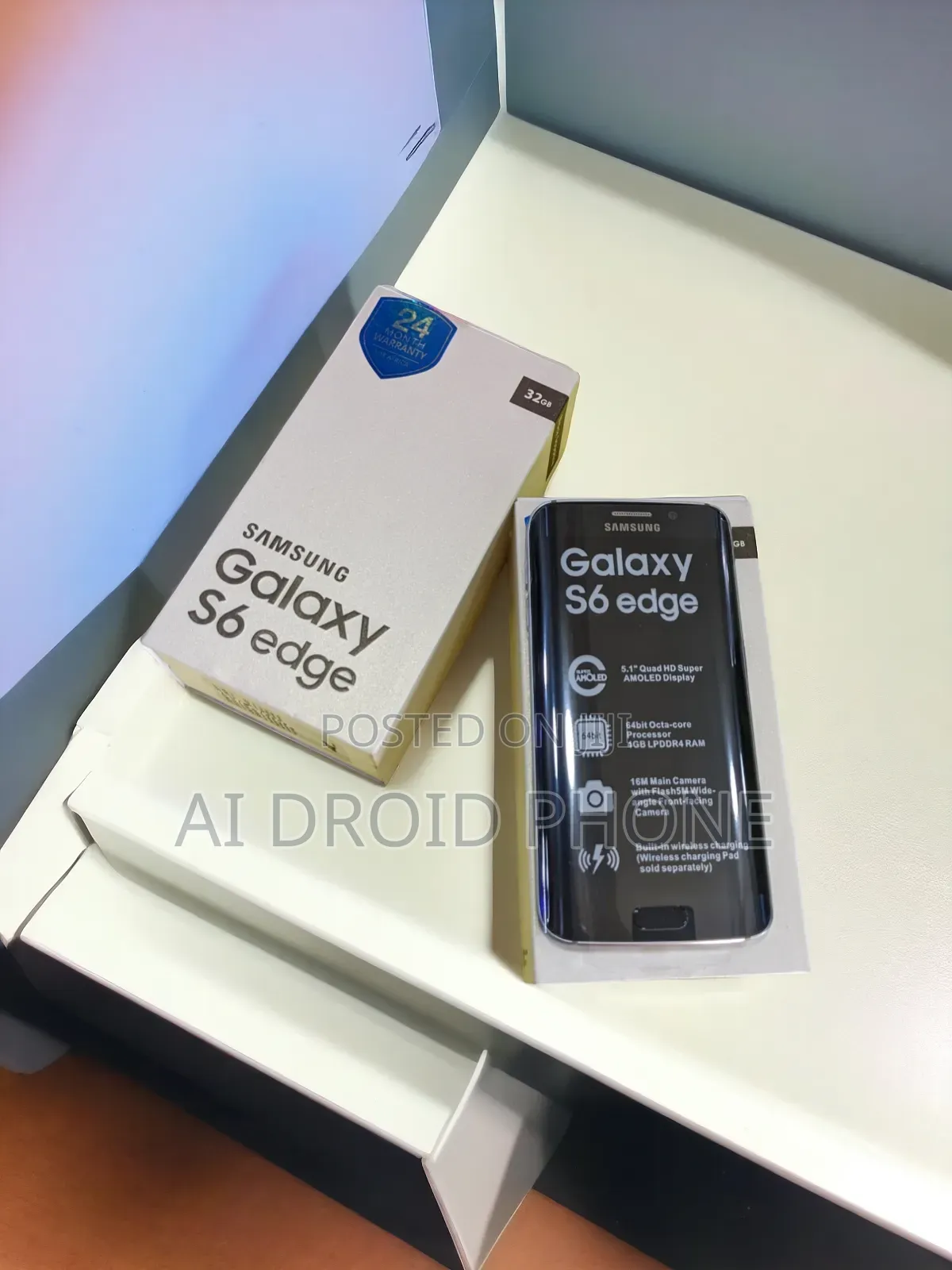 New Samsung Galaxy S6 edge 32 GB Gray