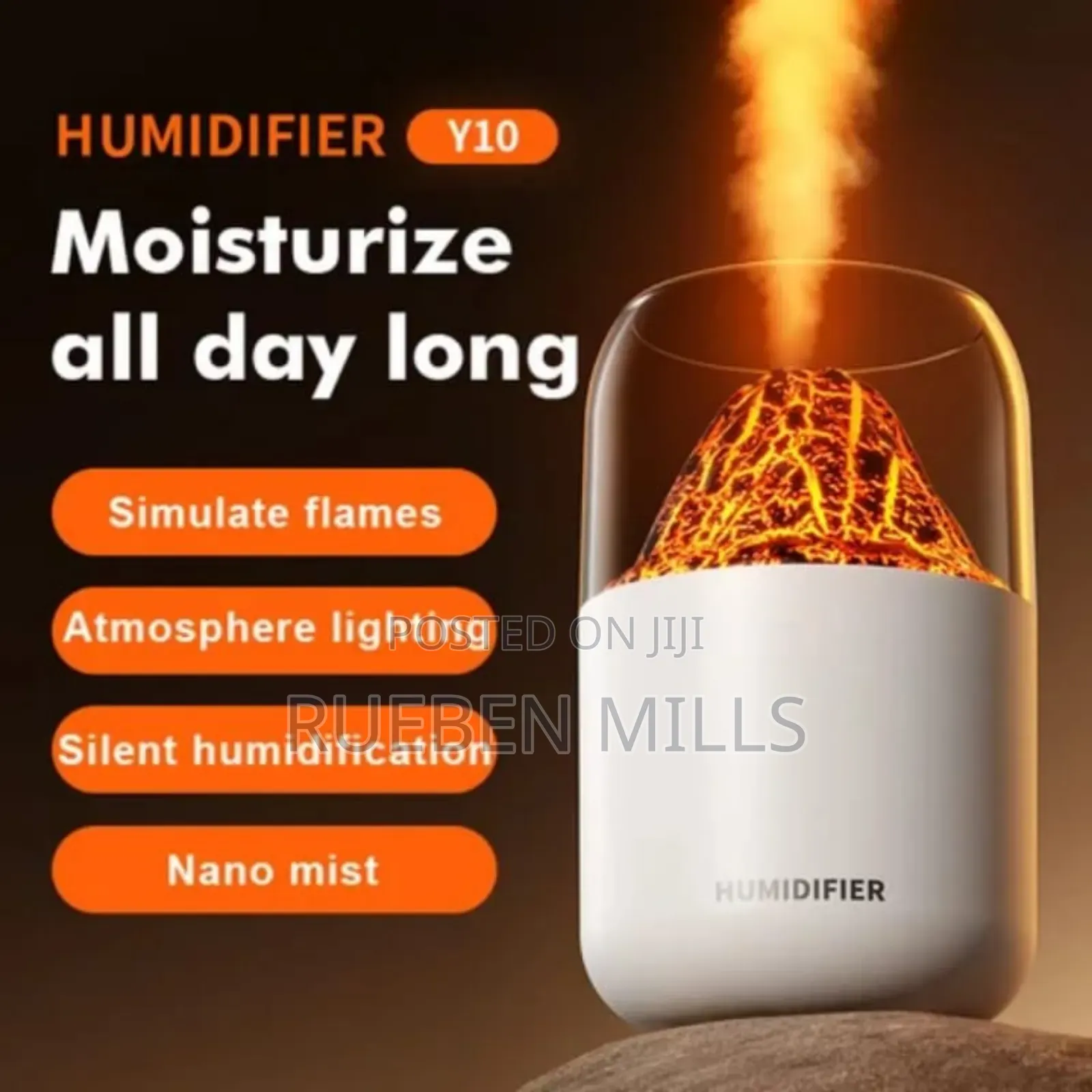 Volcano Room Aroma Humidifier Diffuser for Home and Office