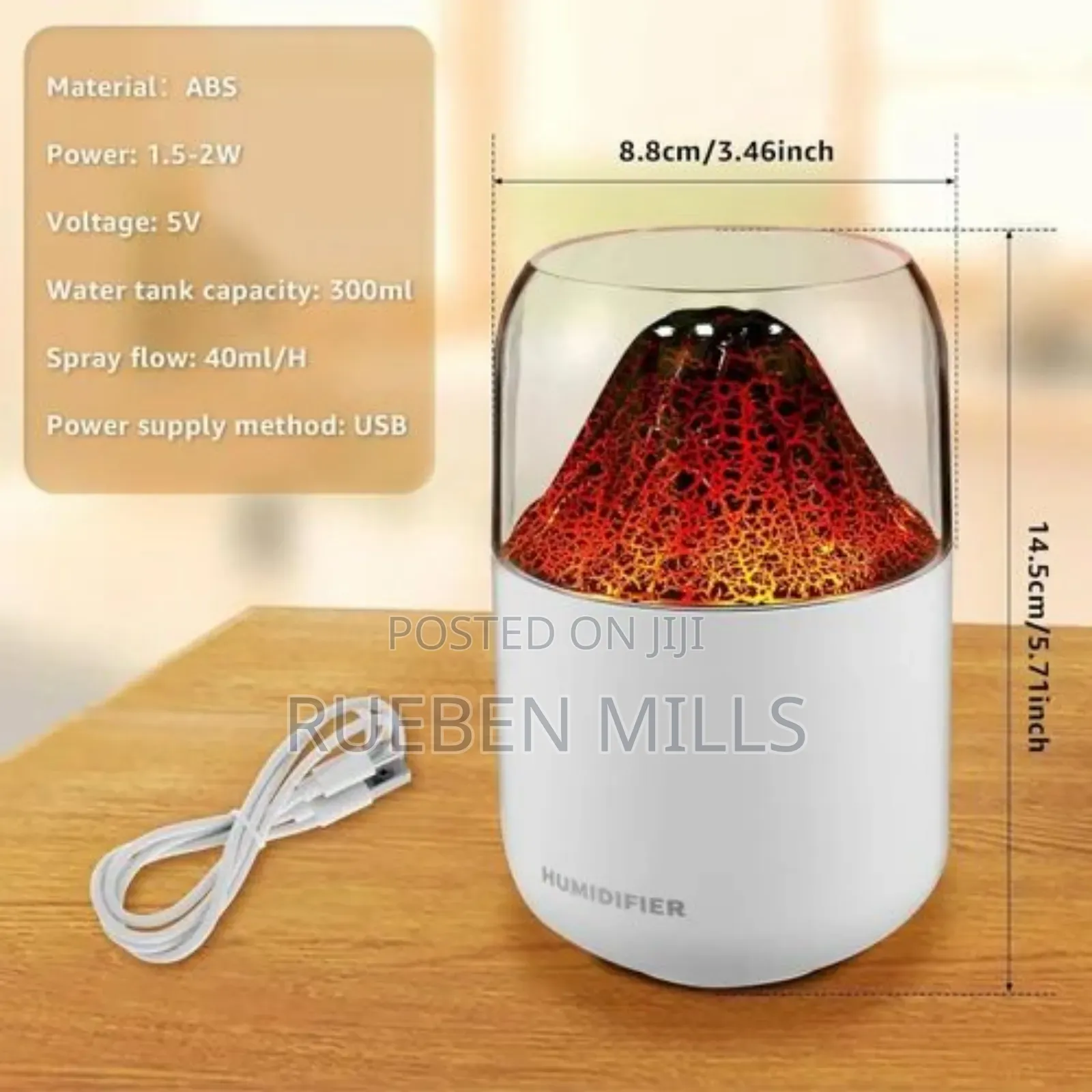 Volcano Room Aroma Humidifier Diffuser for Home and Office