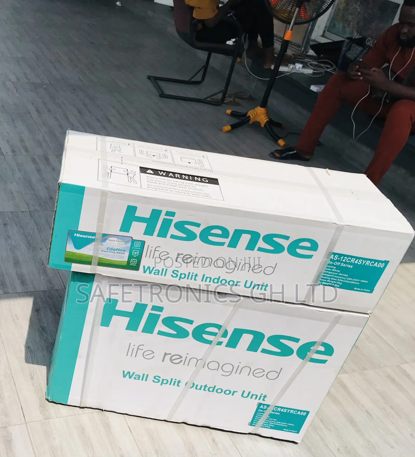 Essential Hisense Split R410 2.5 Hp White Ac