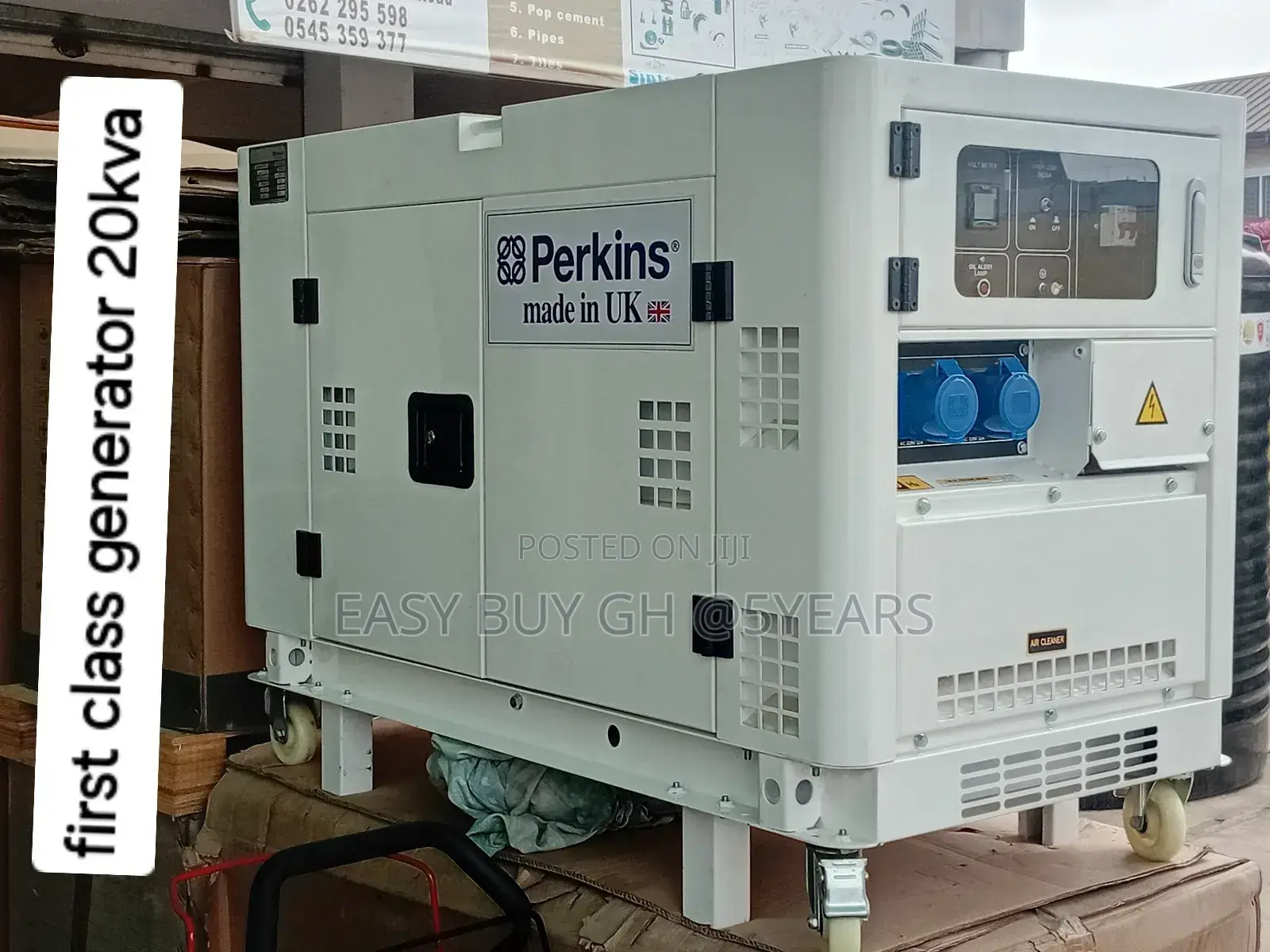 Competent Perkins 20kva 18000watts Generator Silent 20kva