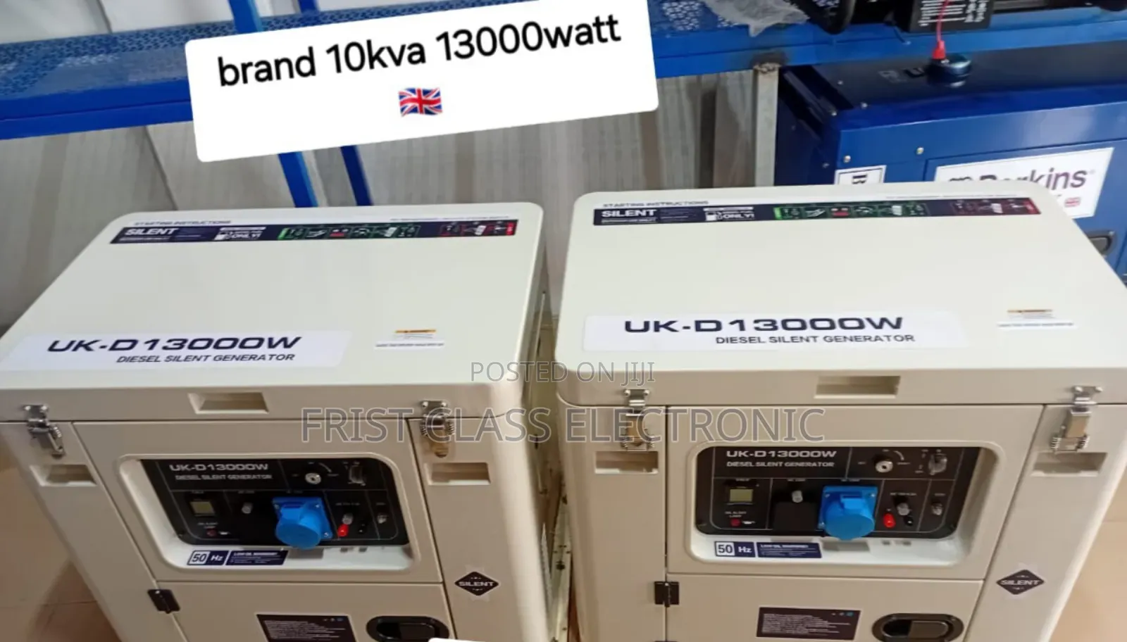 10kva Silent Disel Generator With Electric Start Up