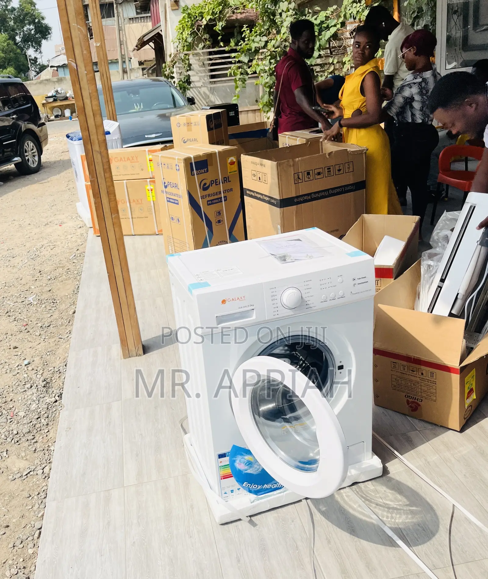 Efficient Galaxy GLX -06 FL Front Load Washing Machine.