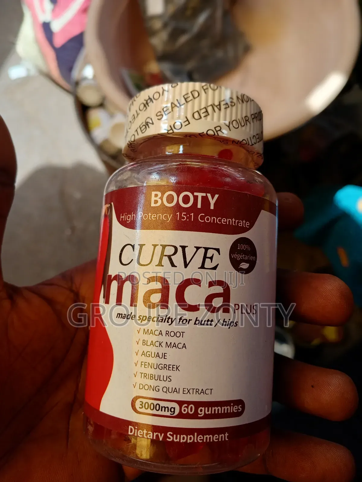 Maca Plus Curve Gummies