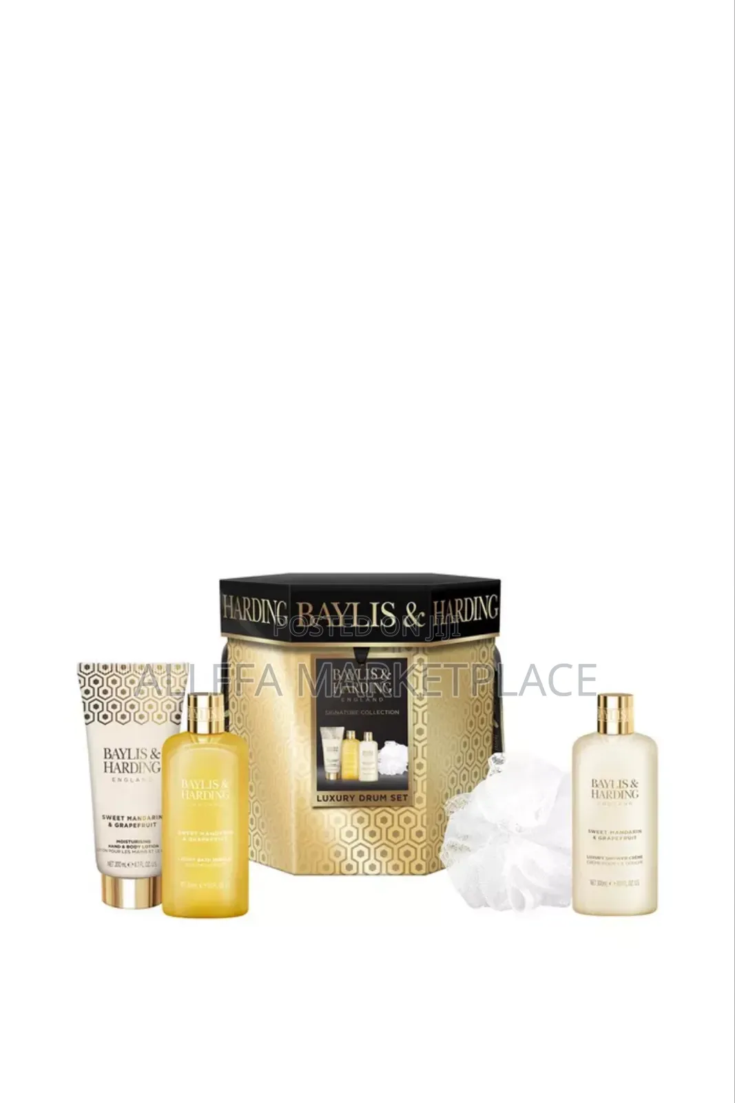 Sweet Mandarin Grapefruit Luxury Drum Gift Set