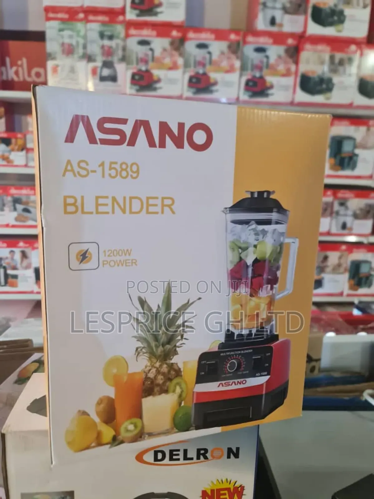 Asano Blender: Stainless Steel Blade for Durability