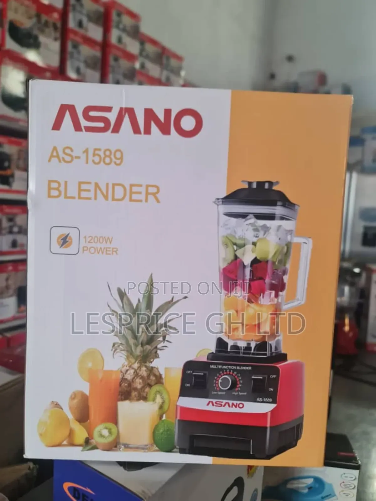 Blend, Mix Puree With Asano Powerful Blender!