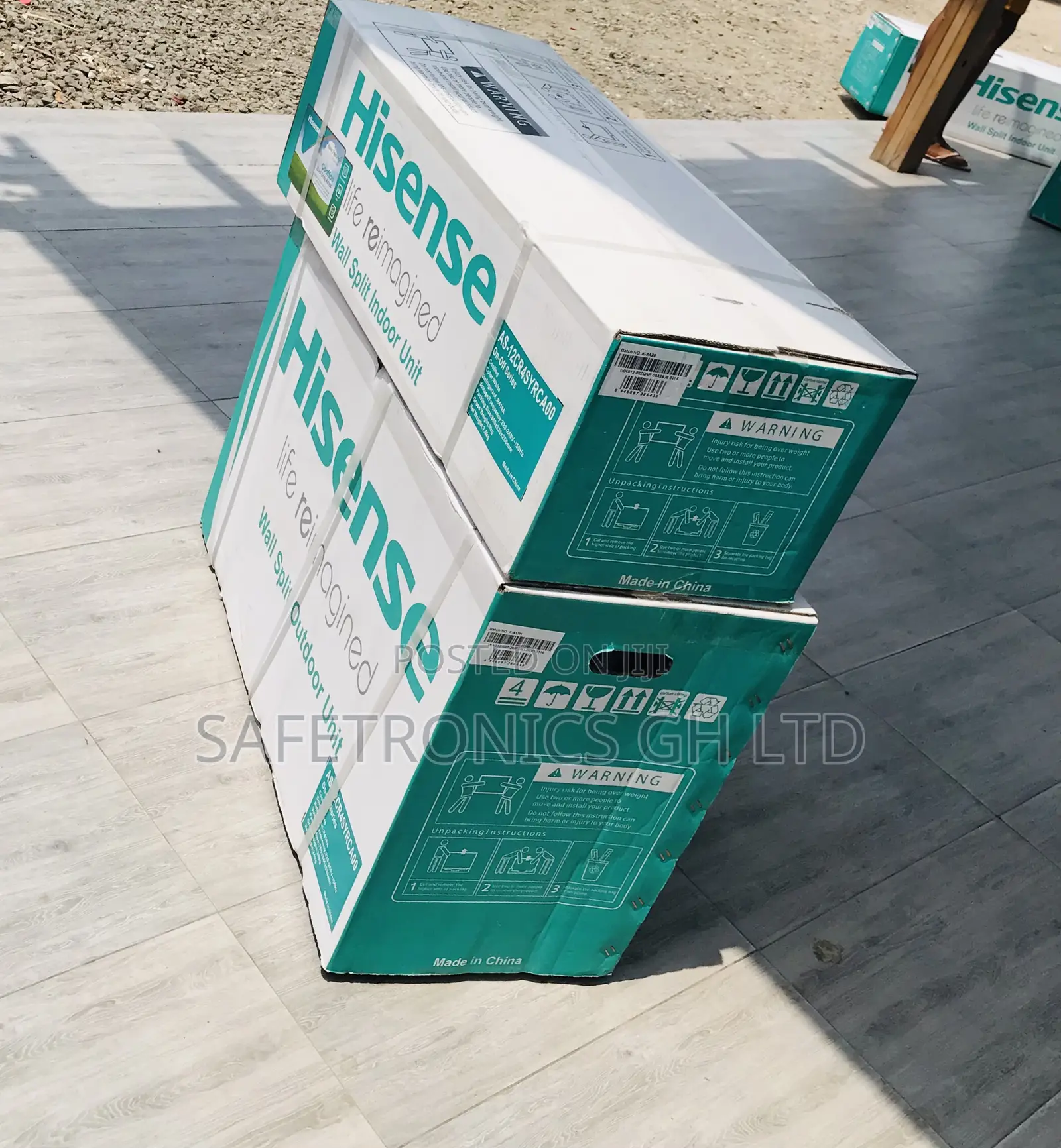 Essential Neat Hisense 1.5 Horsepower Split Ac