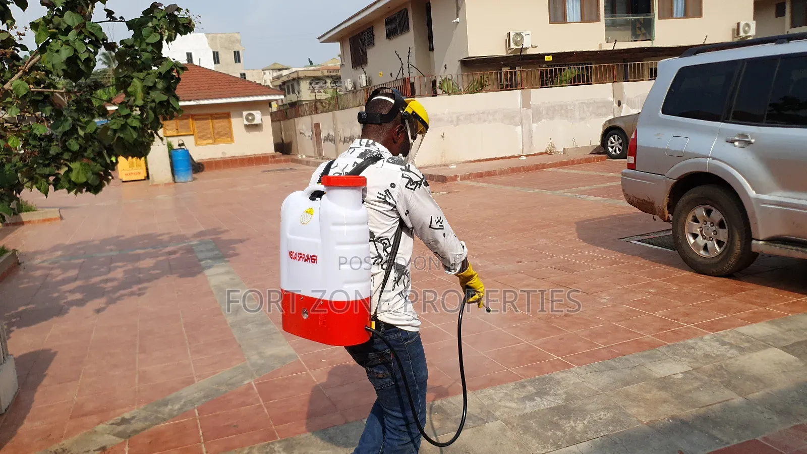 Fumigation in Ahodwo Home ,Kumasi