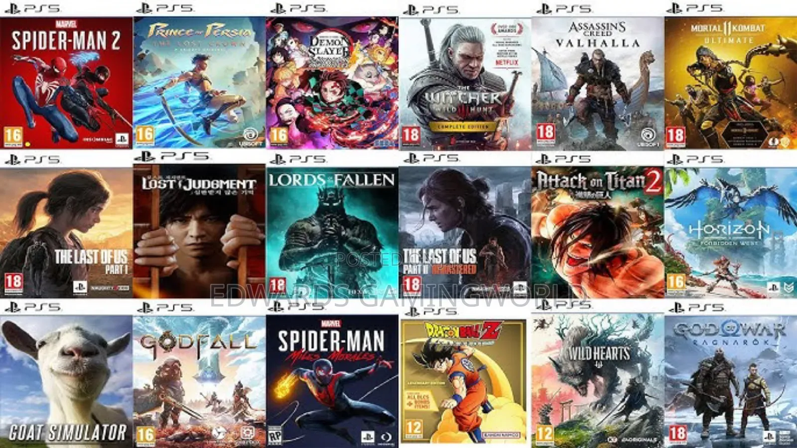 PS4, Ps5 and PS3 Games Installation