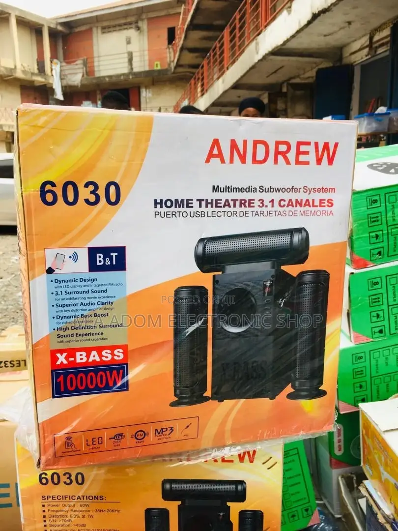 Andrew 3.1ch Home Theater: Big Sound, Small Package