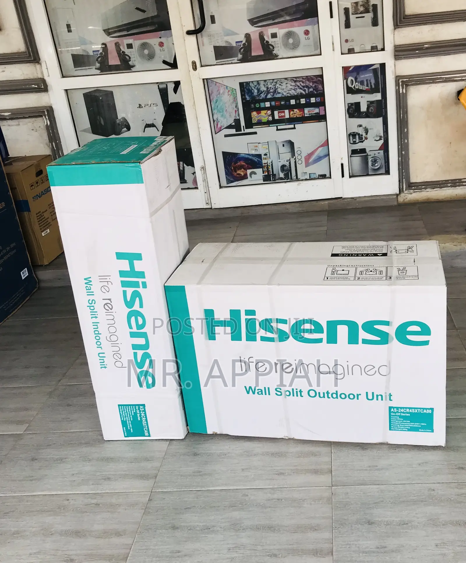 Elegant White Panel Hisense 2.5hp Non Inverter Ac
