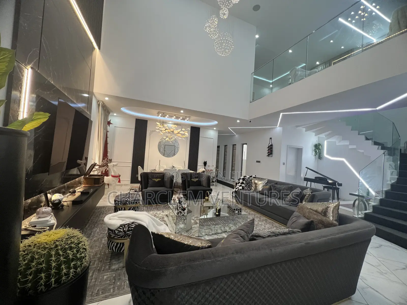 Furnished 4bdrm House in Charclem Ventures, East Legon for sale