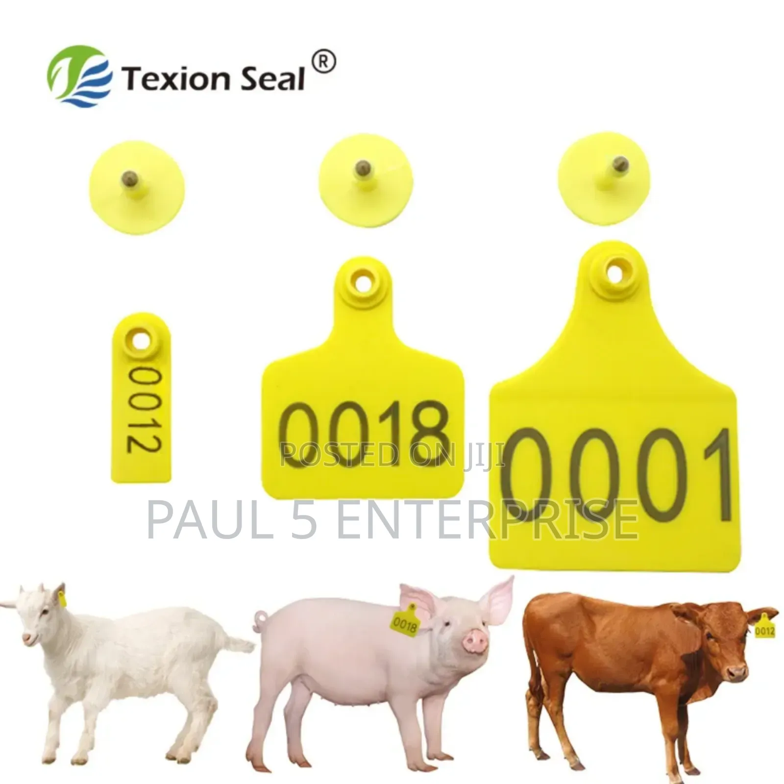 100pics Ear Tag for Cow, Goats and Pig Wholesale and Retail