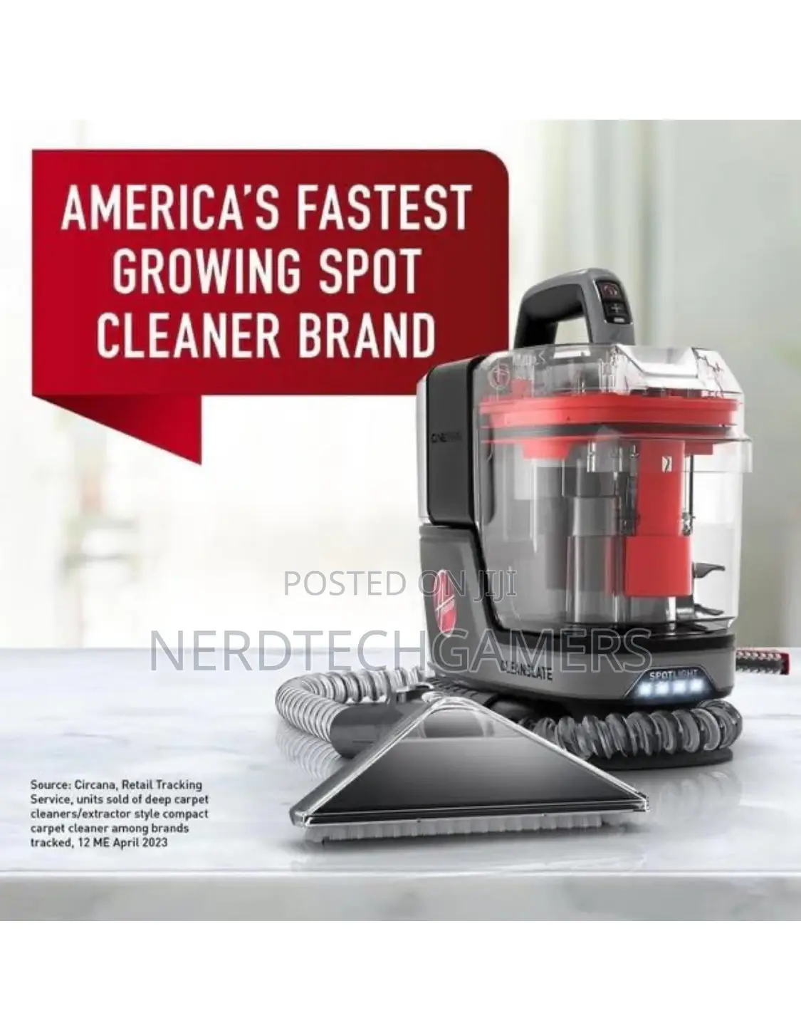 Hoover ONEPWR Cleanslate Cordless Portable Carpet