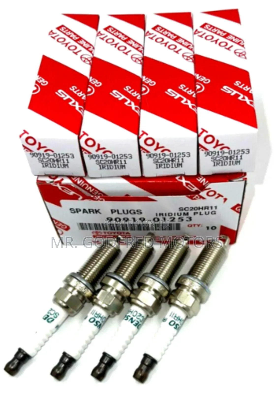 Toyota Corolla 2013-15 Spark Plugs. Original.