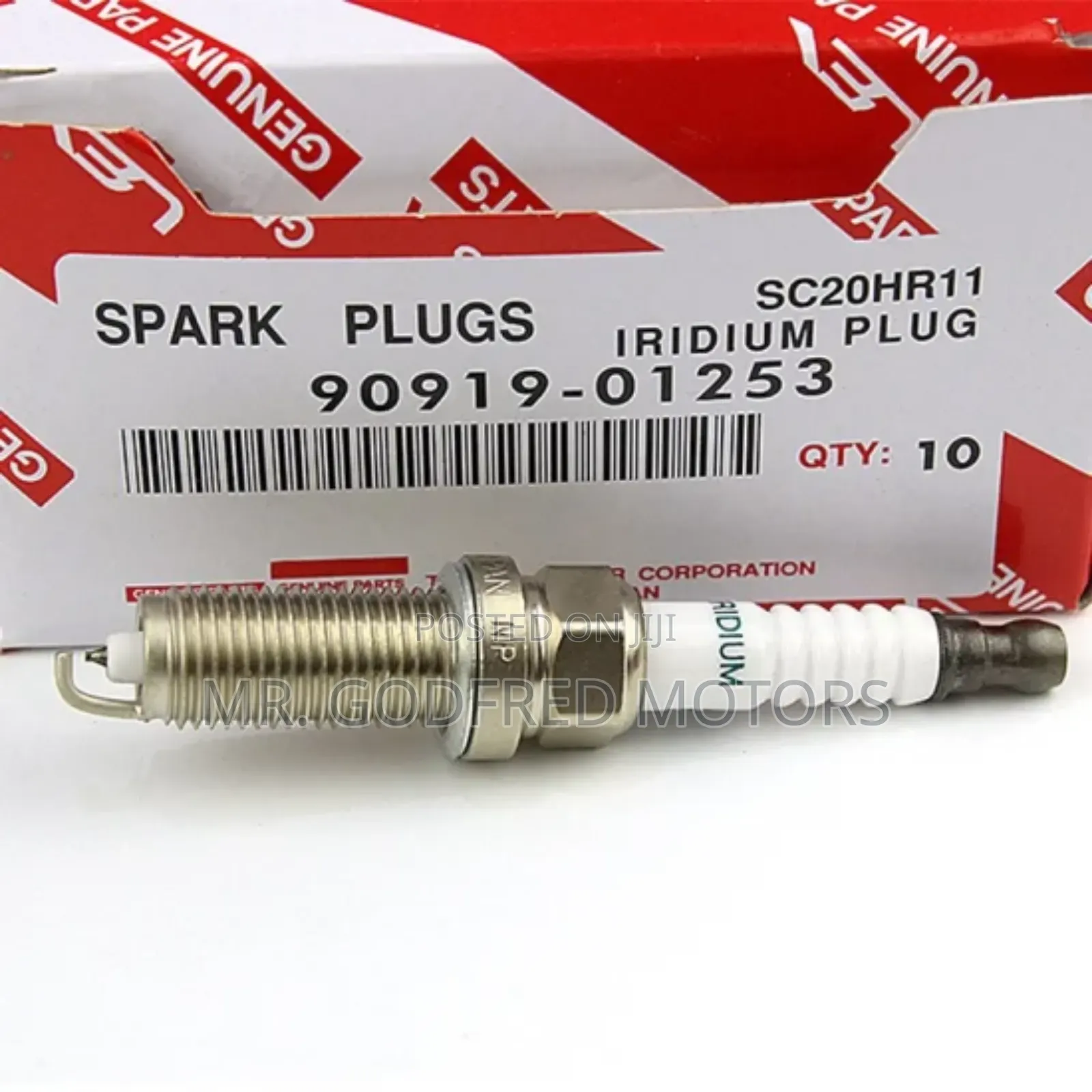 Toyota Corolla 2009-14 Spark Plugs. Original.