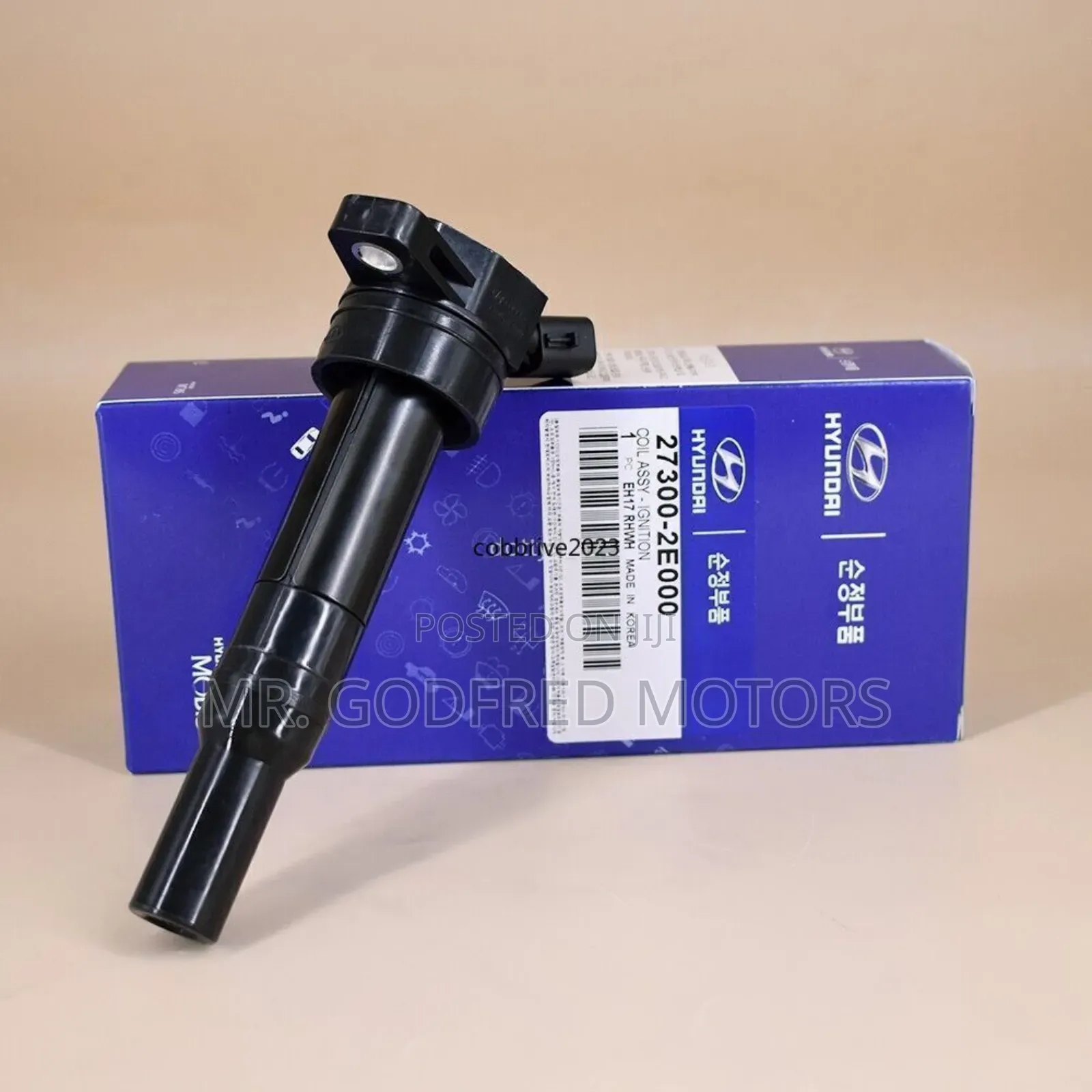 Hyundai Elantra 2012-15 Ignition Coil Pack. Original.