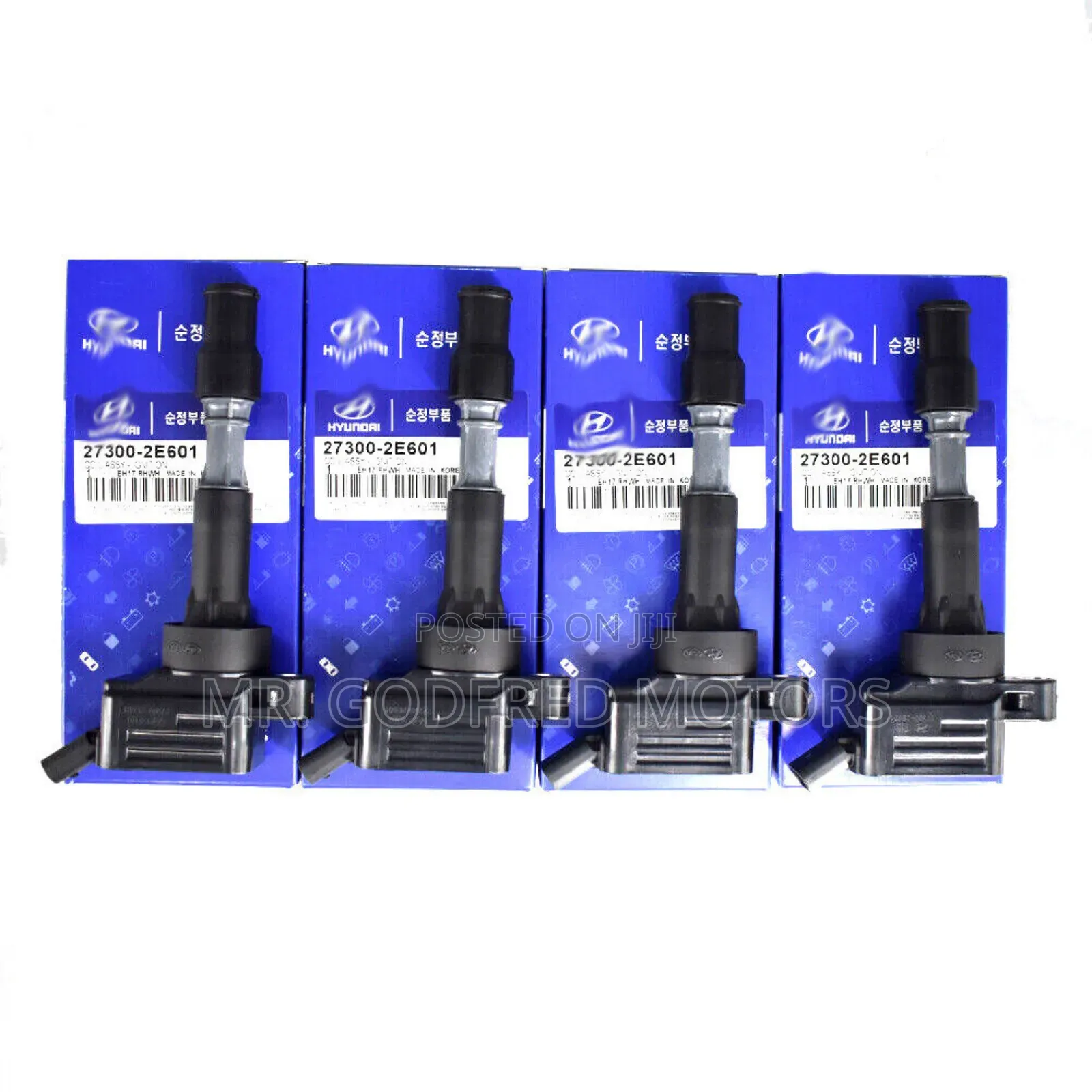 Hyundai Elantra 2018-20 Ignition Coils 4 Set. Original.