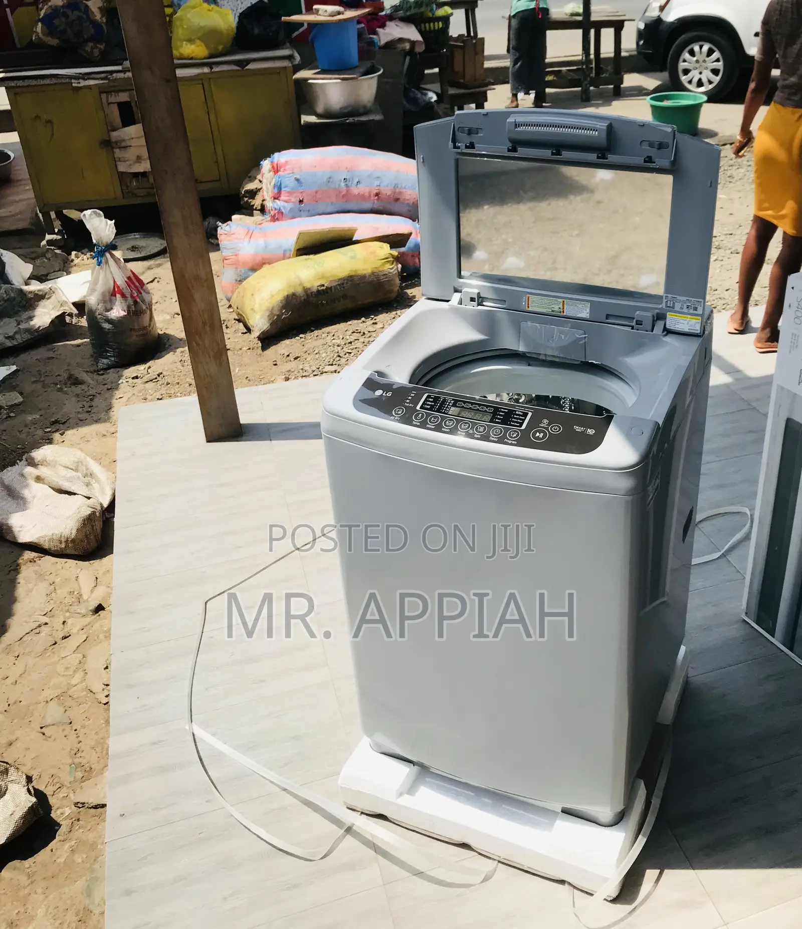 Unique LG 13kg Fully Auto Smart Washing Machine(Gray) 