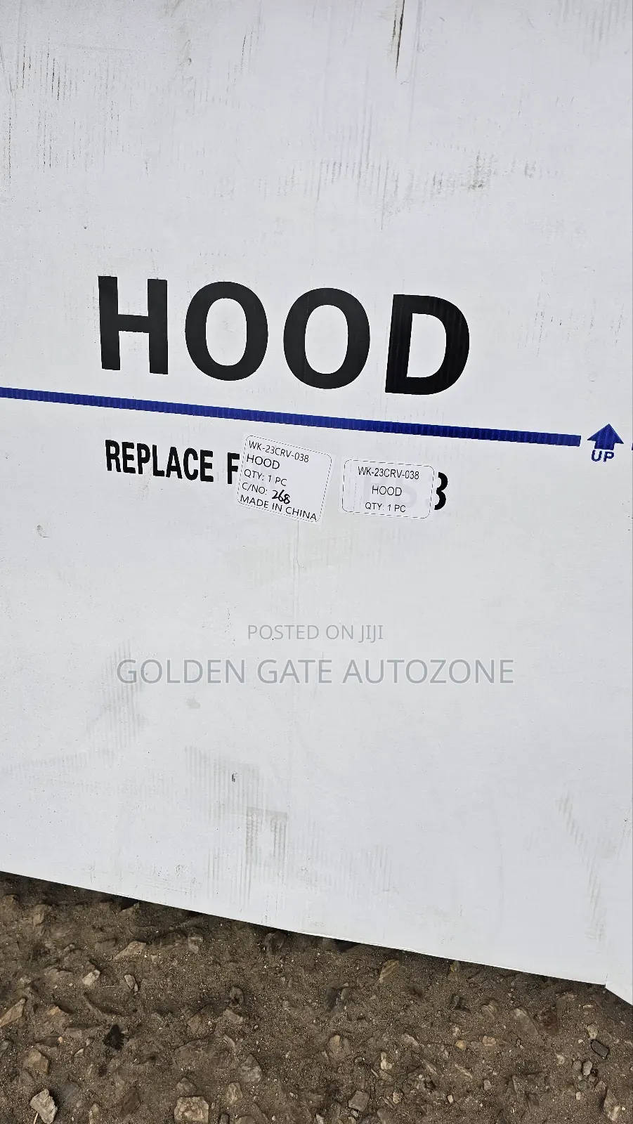 Honda CRV 2023 Bonent or Hood