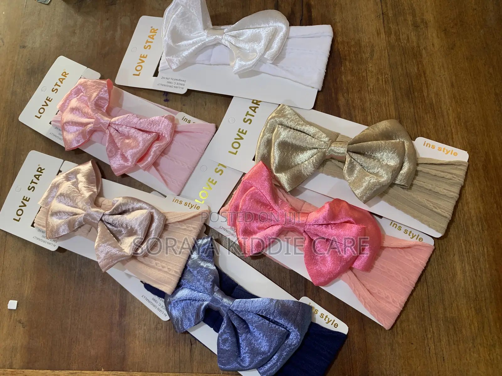 Bow Tie Design Headband for Girls