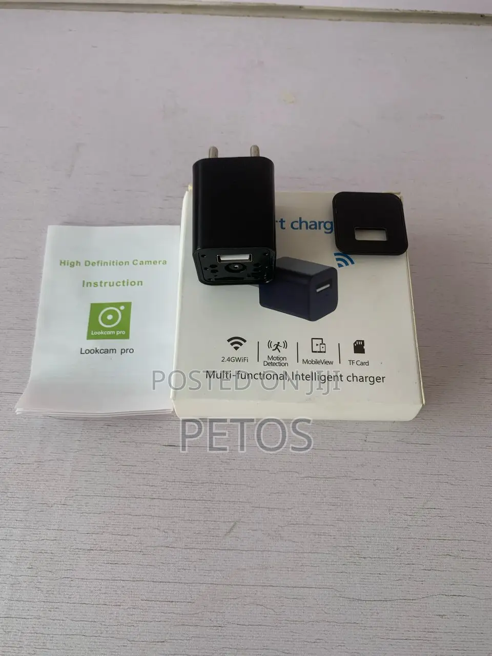Smart Charger Spy Wi-Fi Camera