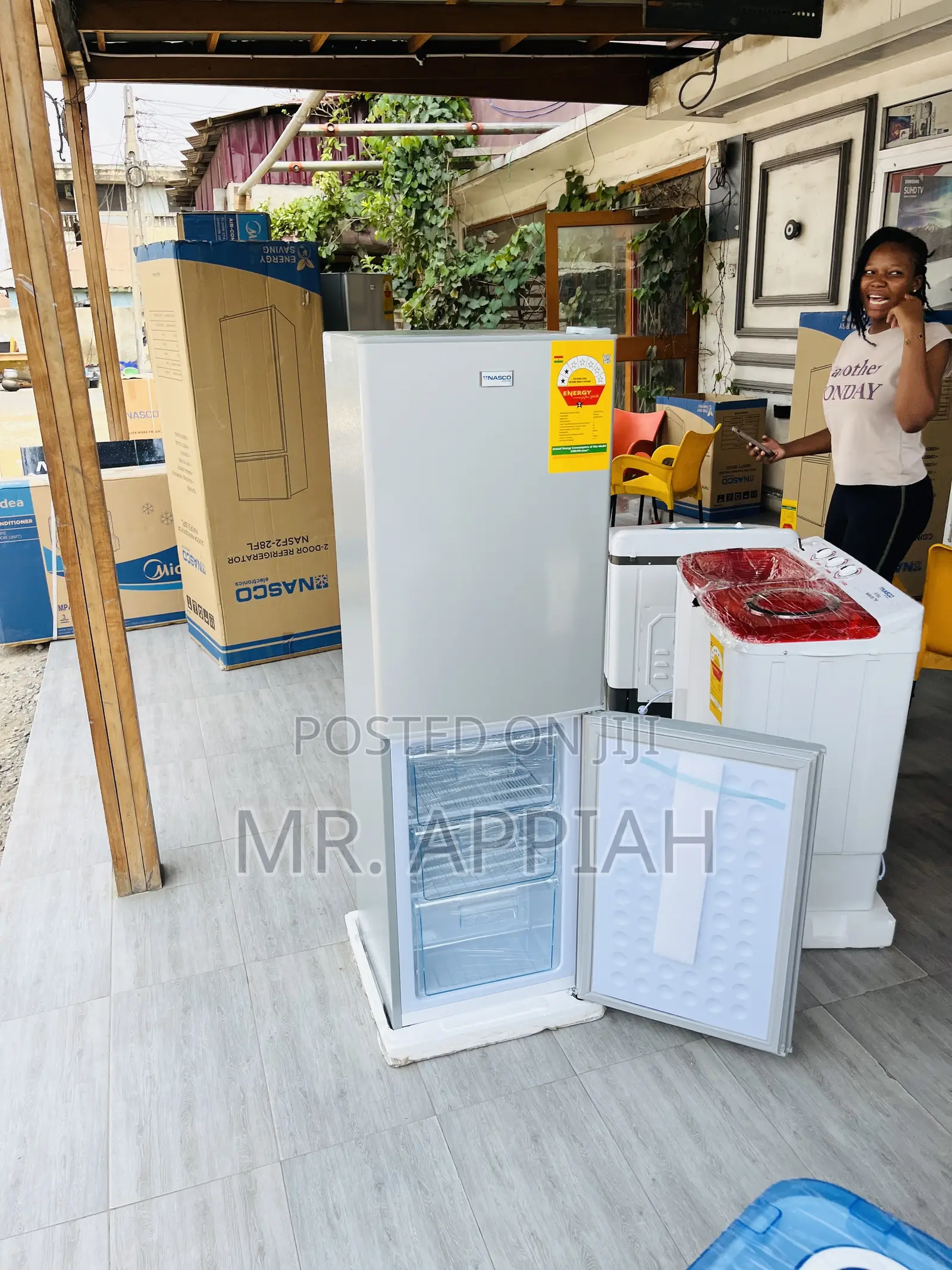 Purchase Unique Nasco Nasco D2-20fl 2 Door Fridge.