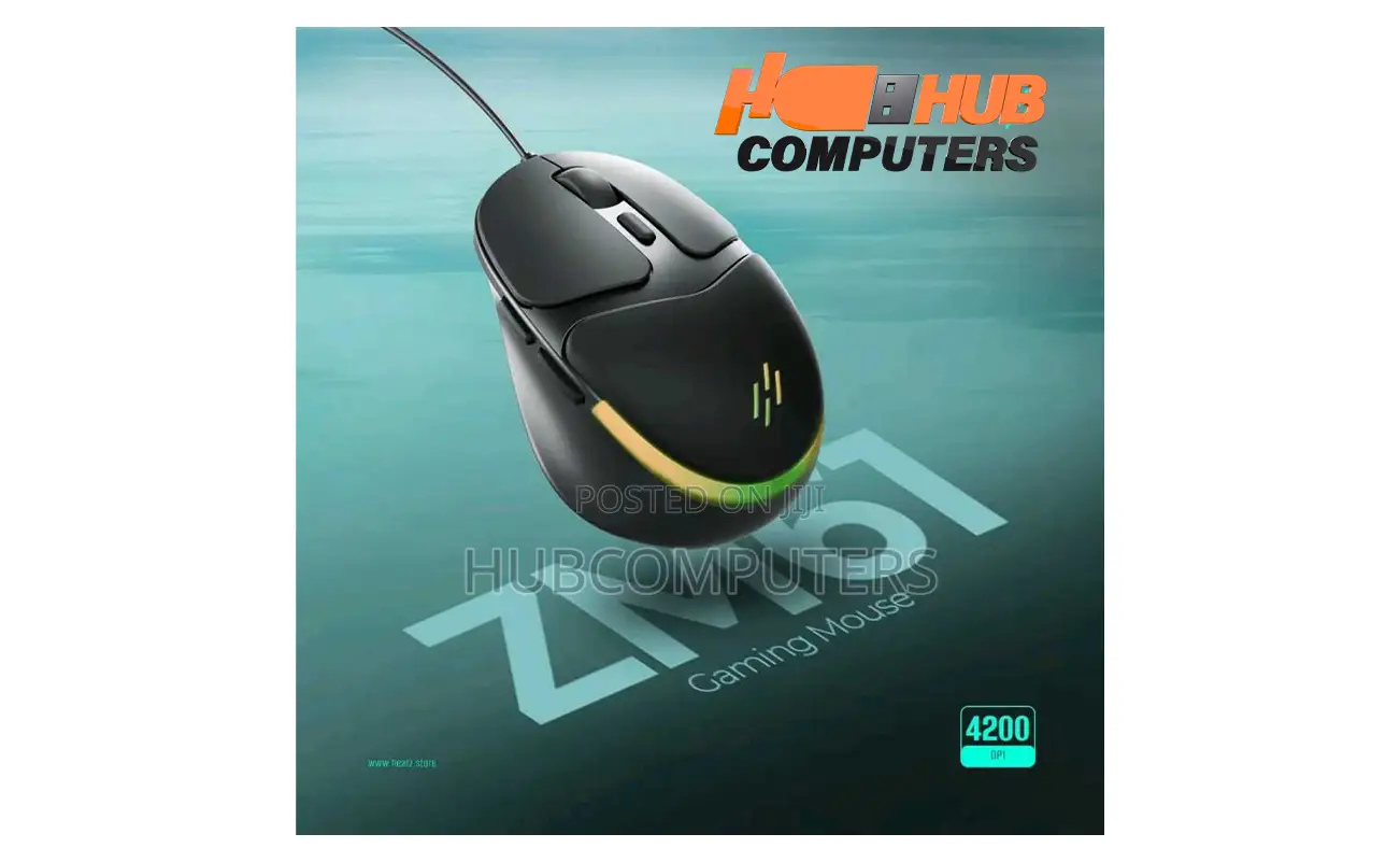 Heatz Zm61 Gaming Mouse 2 In 1