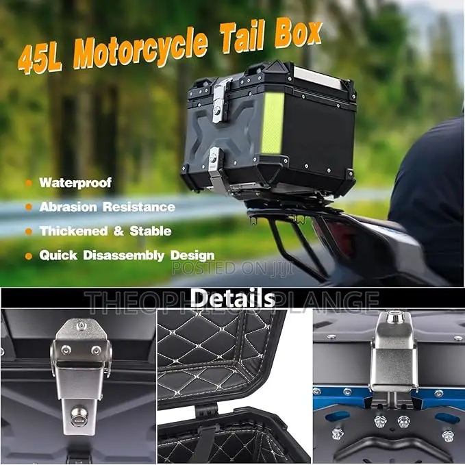 45 and 55l Motorcycle Tail Box