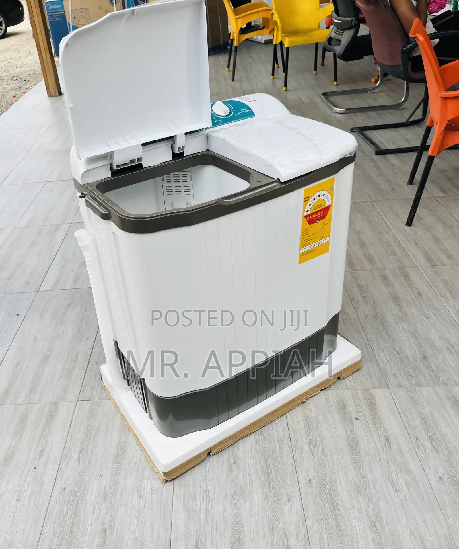 Nasco 5kg Twin Tub Top Load Washing Machine