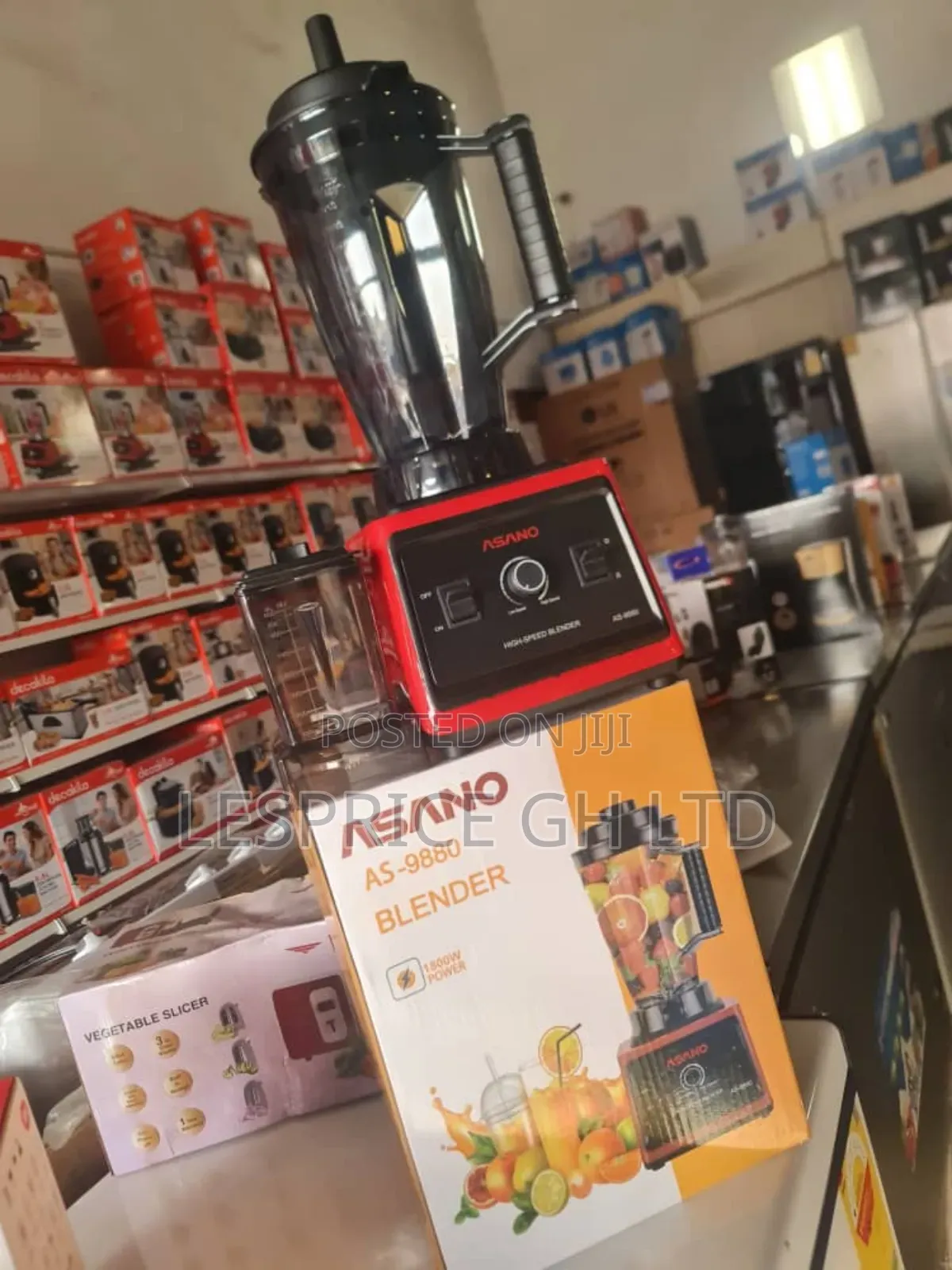 Asano 1800W: Ice Crush, Beans, Spices More!