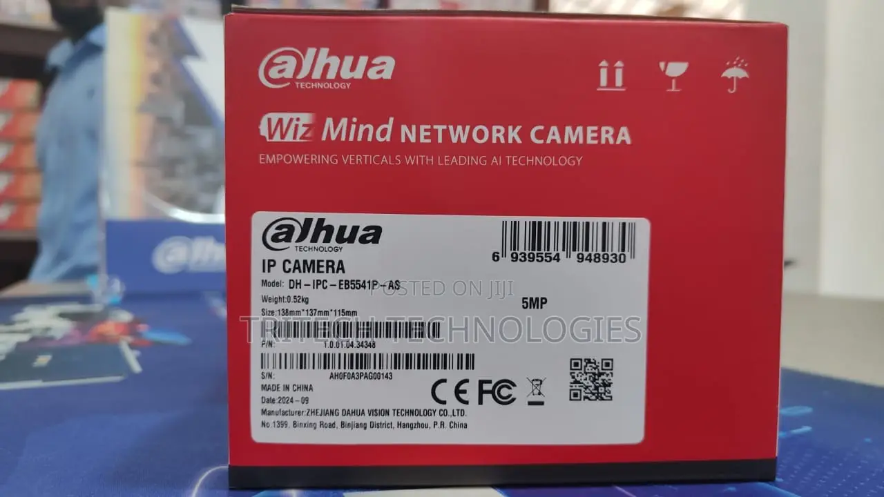 Dahua Fisheye Camera 5mp IP Camera Ipc-Eb5541-as 5mp Wizmind