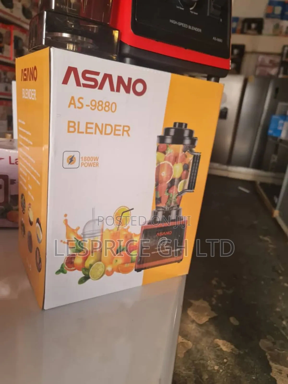 Easy Operation: Asano Blender, 1800W