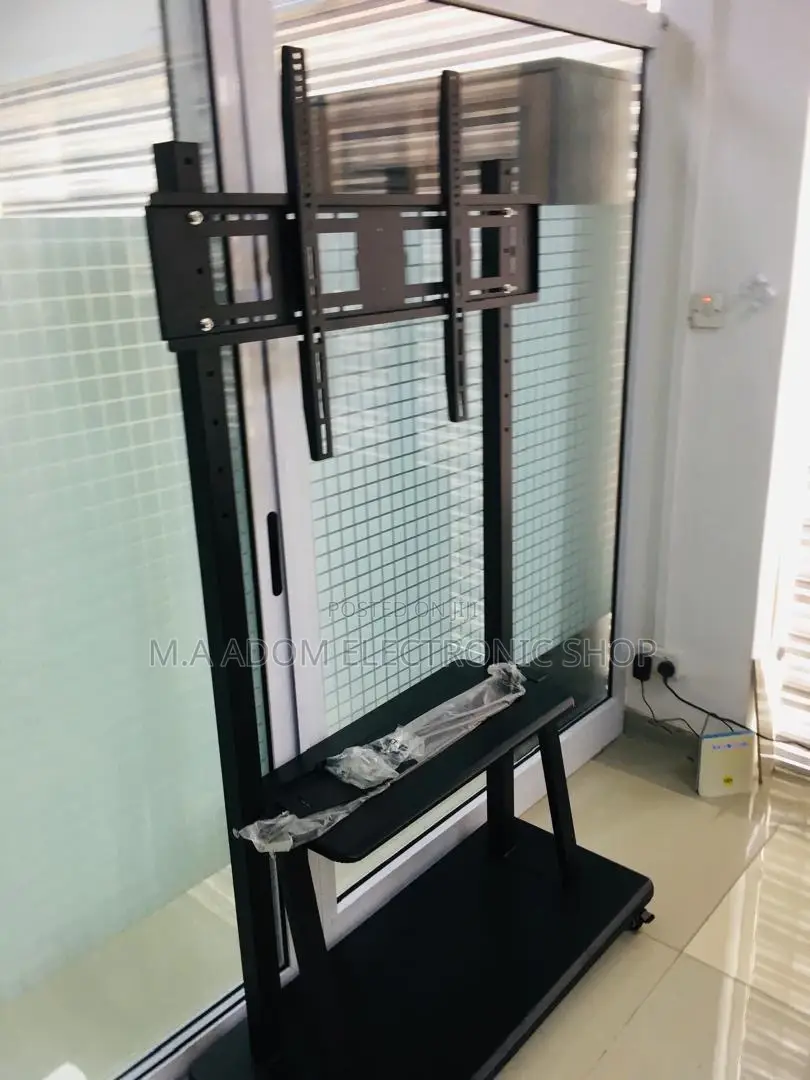 TV Stand for Large Screens (60"-100")-Heavy Duty Adjustable
