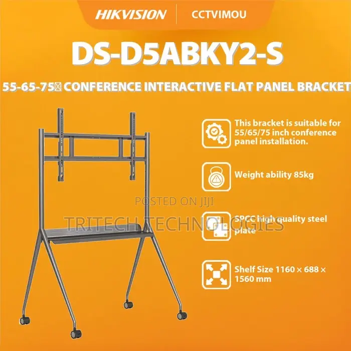 Hikvision Interactive 55-65-75”Conference Flat Panel Bracket