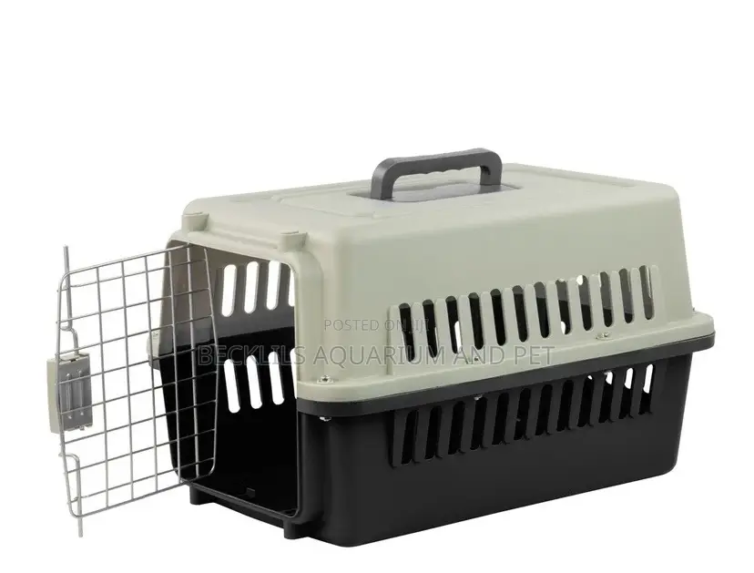 Plastic Dog Crate Available