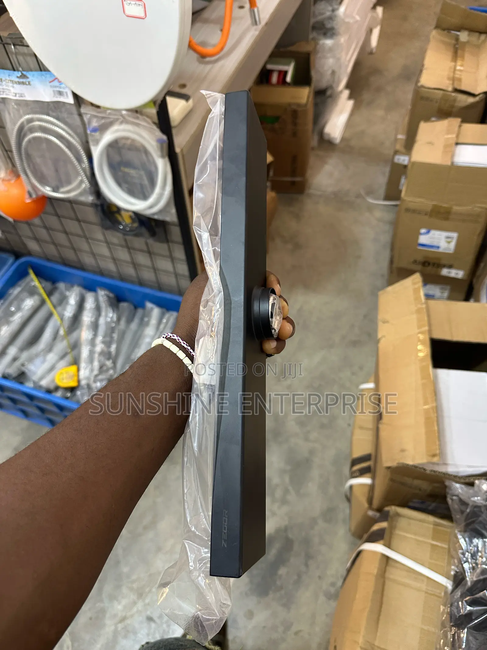 Black Floor Drain-40cm