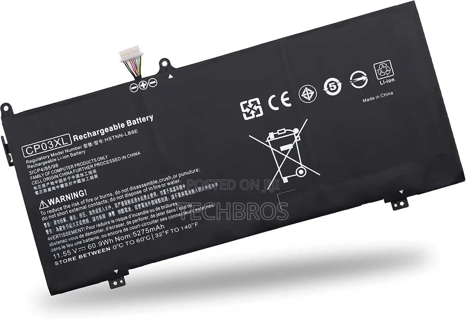 Original HP Spectre 13 X360 Convertible Battery- CP03XL