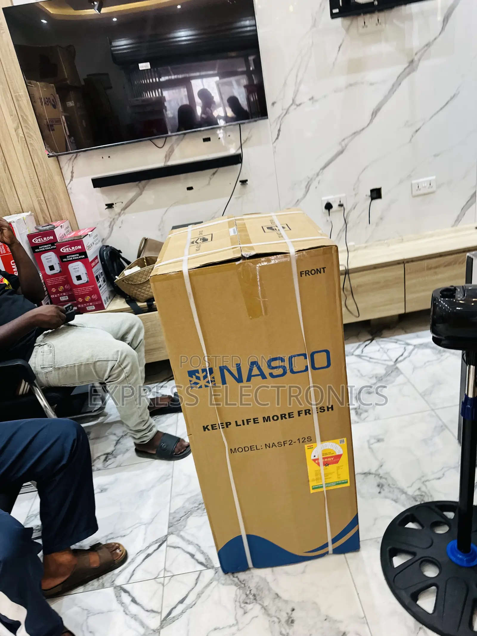 Nasco Fridge Smart Storage Nasd2-12s Double Door